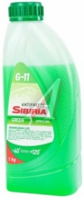 Антифриз SIBIRIA (-40) зеленый 1л.